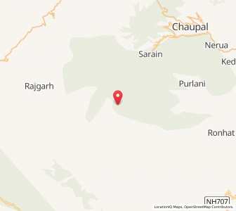 Map of Tarna, Himachal Pradesh