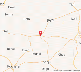 Map of Tarnau, Rajasthan