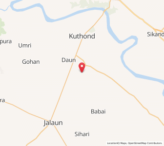 Map of Tarsaur, Uttar Pradesh