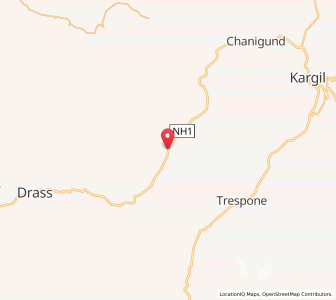 Map of Tasgam, Kashmir