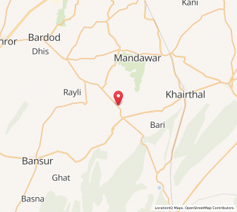 Map of Tatarpur, Rajasthan