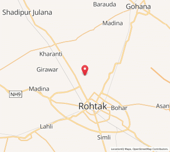 Map of Tatauli, Haryana