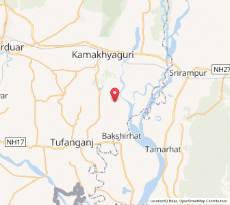 Map of Taterkuti, West Bengal