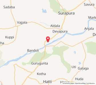 Map of Tathni, Karnataka