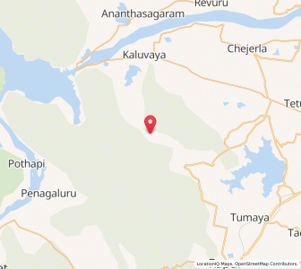 Map of Tegacherla, Andhra Pradesh