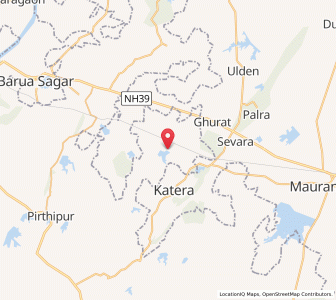 Map of Teharka, Madhya Pradesh