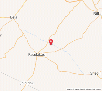 Map of Tepatia, Uttar Pradesh