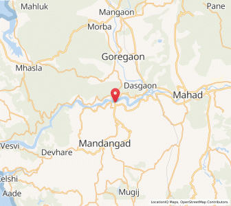 Map of Terevadi, Maharashtra