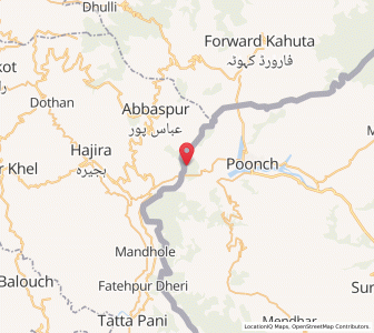 Map of Tetuine, Kashmir