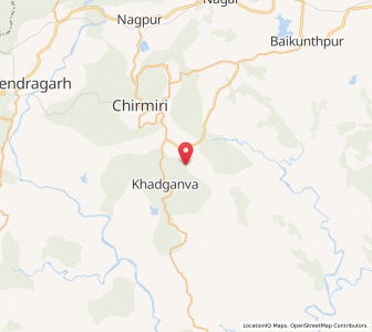 Map of Thagaon, Chhattisgarh