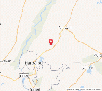 Map of Thalaura, Uttar Pradesh