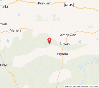 Map of Than Amgaon, Madhya Pradesh