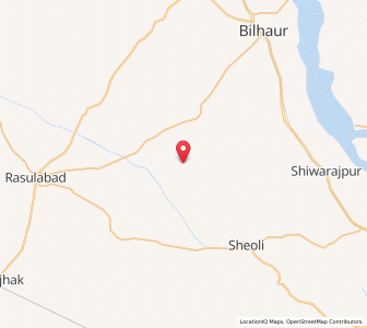 Map of Thana Hamirpur, Uttar Pradesh