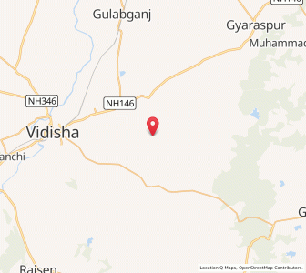Map of Thar, Madhya Pradesh