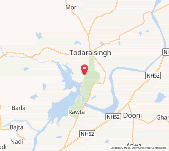 Map of Tharaoli, Rajasthan