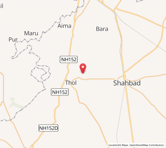 Map of Thaska Ali, Haryana