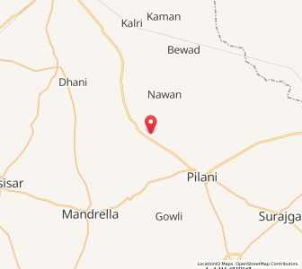 Map of Thirpali Chhoti, Rajasthan