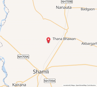 Map of Thirwa, Uttar Pradesh