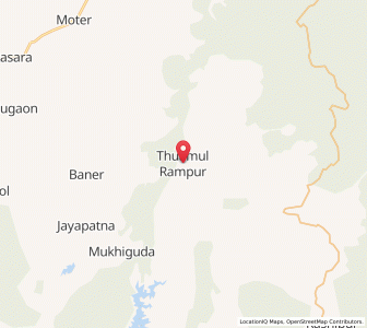 Map of Thuamai Ramapur, Odisha