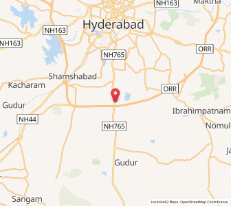 Map of Thukkuguda, Andhra Pradesh