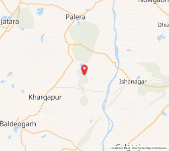 Map of Tigoda, Madhya Pradesh