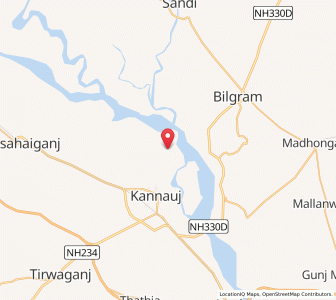 Map of Tika Purwa, Uttar Pradesh