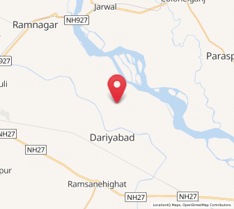 Map of Tikaitnagar, Uttar Pradesh