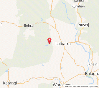 Map of Tikari, Madhya Pradesh