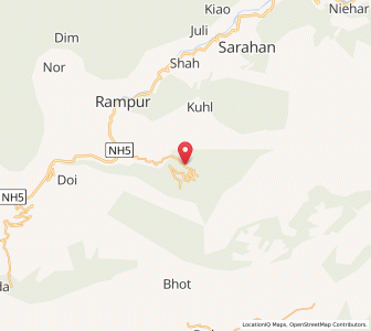 Map of Tiklik, Himachal Pradesh