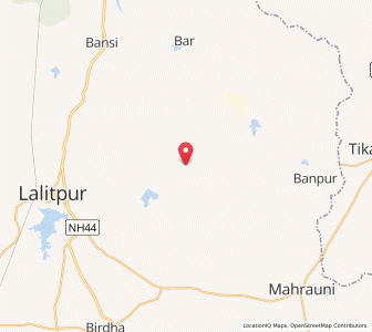 Map of Tikra Tiwari, Uttar Pradesh