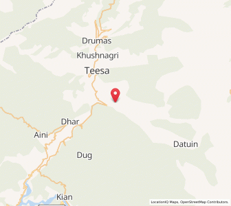Map of Tikri Khas, Himachal Pradesh