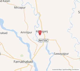 Map of Tikura, Uttar Pradesh
