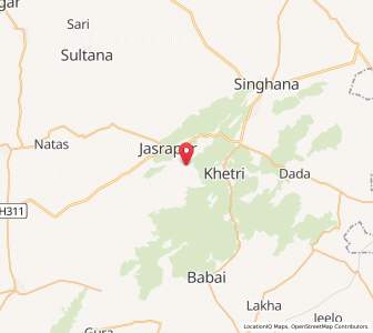 Map of Tilali ki Dhani, Rajasthan