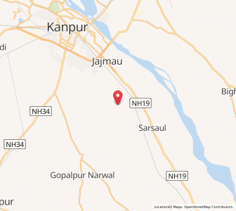Map of Tilsahri, Uttar Pradesh