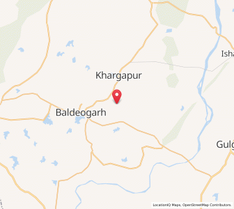 Map of Tilya, Madhya Pradesh