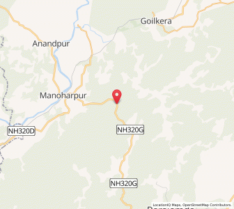 Map of Timira, Jharkhand
