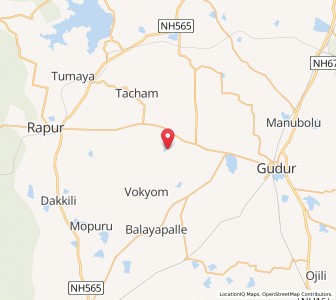 Map of Tippireddipalli, Andhra Pradesh