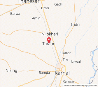 Map of Tirawari, Haryana