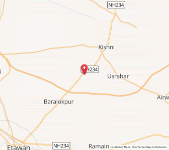 Map of Tirkhi, Uttar Pradesh