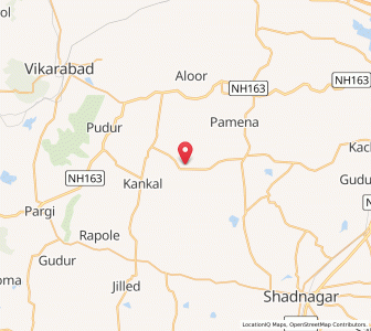 Map of Tirmalapur, Andhra Pradesh