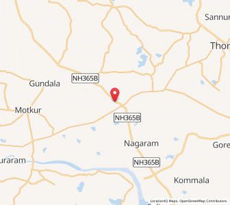 Map of Tirmalgiri, Andhra Pradesh