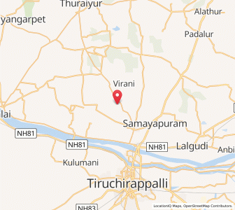 Map of Tiruvallarai, Tamil Nadu
