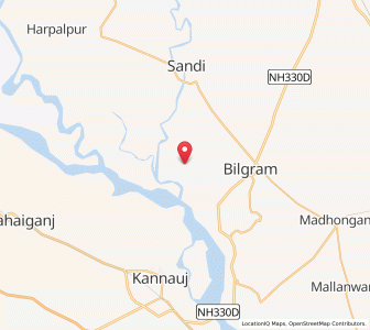 Map of Tirwa Chandpur, Uttar Pradesh