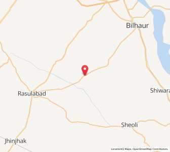 Map of Tishti, Uttar Pradesh