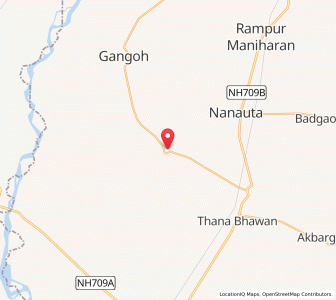 Map of Titron, Uttar Pradesh