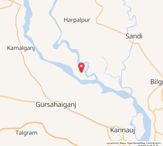 Map of Tiwarin Purwa, Uttar Pradesh