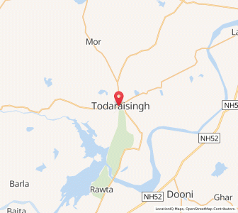 Map of Todaraisingh, Rajasthan