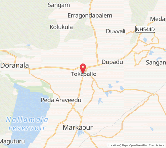 Map of Tokapalle, Andhra Pradesh