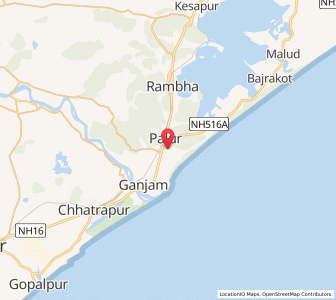 Map of Tolo Humma, Odisha