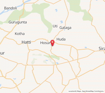 Map of Topaldoddi, Karnataka